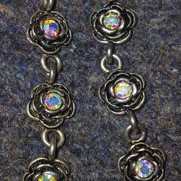PD SILVER TONED AURORA GEMED BRACELET - Picture 3 of 6